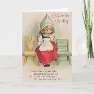 Victorian St. Valentine Greeting Card