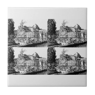 Victorian Steam Trains  Tile