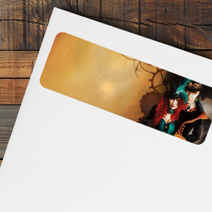 Victorian Steampunk Couple Elegance Romance 