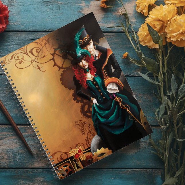Victorian Steampunk Couple Planner (Creator Uploaded)