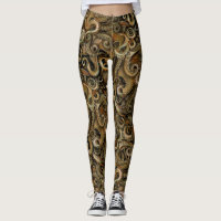 Victorian Steampunk Octopus Tentacles Leggings