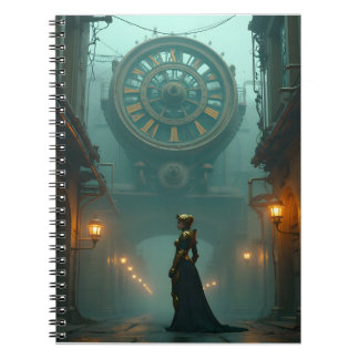 Victorian Steampunk with Time Looming Notebook