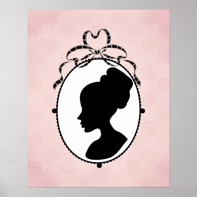 Victorian Style 60s Cameo Poster (Front)