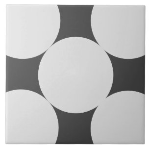 Victorian Style Circles Pattern Tile