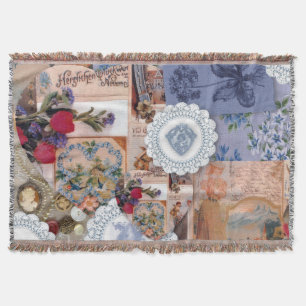 Victorian Style Throw Blanket