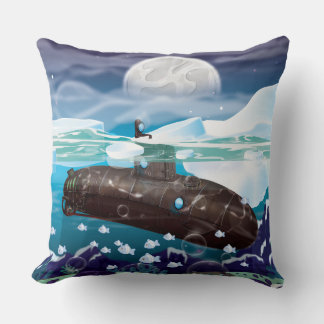 Victorian Submarine Arctic Adventure Cushion