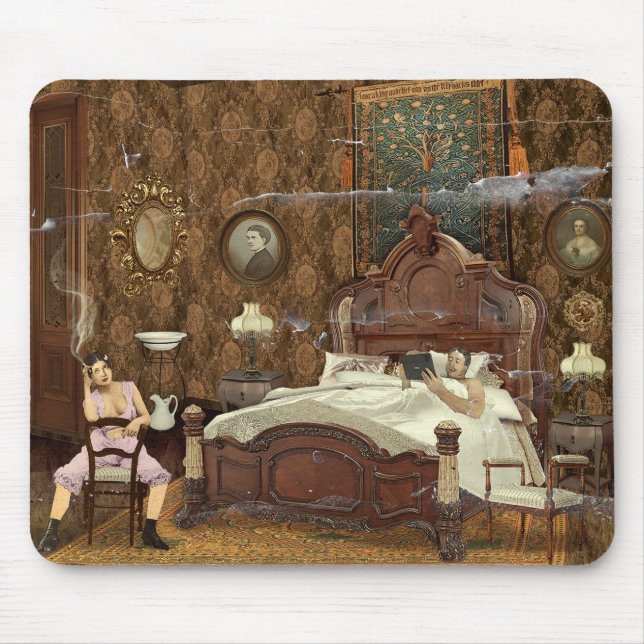 Victorian Tablet Mouse Mat (Front)