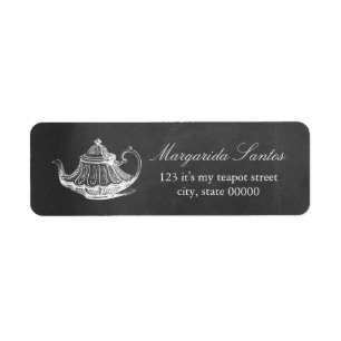 Victorian Tea Party Vintage Bridal Shower Chalk