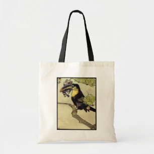 Victorian Toucan Tote Bag