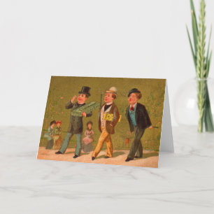 Victorian trade card Little Beauties cigarettes