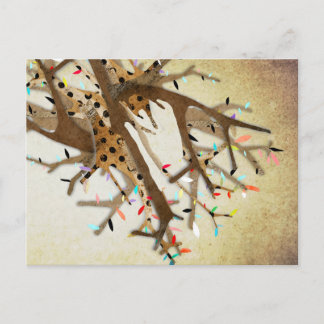 Victorian Tree Postcard