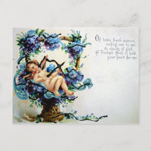 Victorian Valentine Holiday Postcard