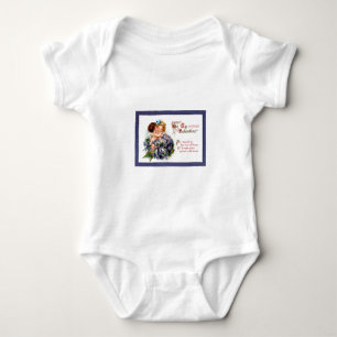 Victorian Valentine "The Bliss of Kisses"  Gifts Baby Bodysuit