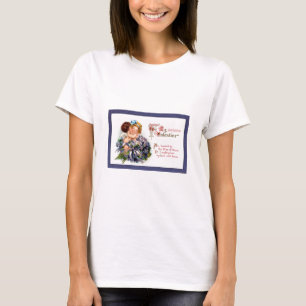 Victorian Valentine "The Bliss of Kisses" Gifts T-Shirt
