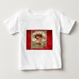 Victorian Valentine The Queen Of Hearts Baby T-Shirt