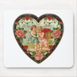 Victorian Valentine To My Love II Mouse Mat