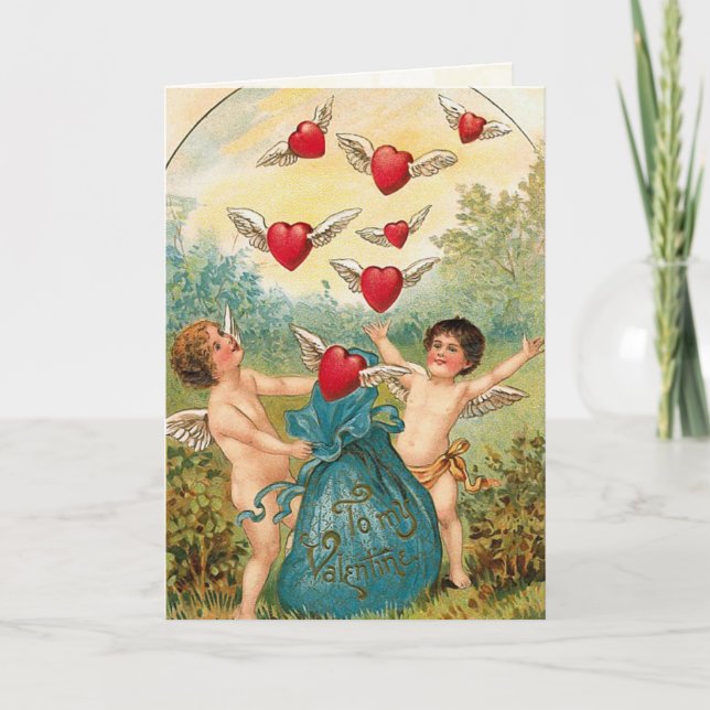 Victorian Valentine's Day Card (Front)