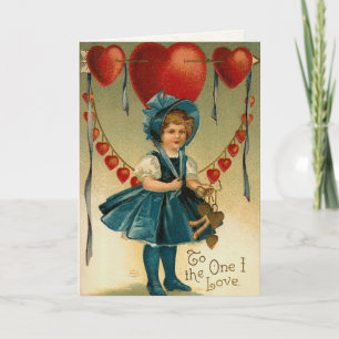 Victorian Valentine's Day Card