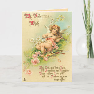 Victorian Valentine's Day Card