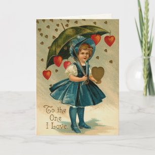 Victorian Valentine's Day Card