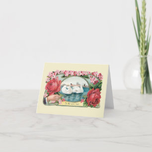 Victorian Vintage Art Greeting Card