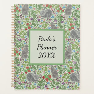Victorian Vintage Bunny Rabbit Berry Garden Easter Planner