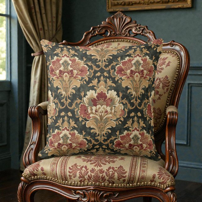 Victorian Vintage Floral Cushion (Creator Uploaded)