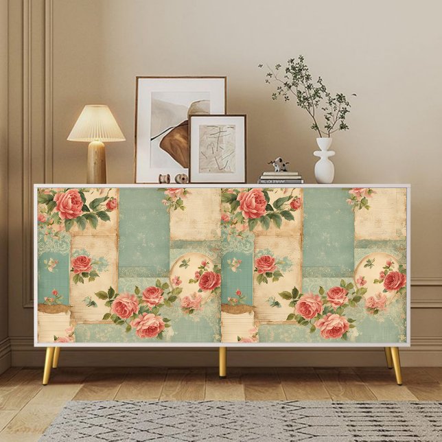 Victorian vintage Floral decoupage  Tissue Paper (Creator Uploaded)