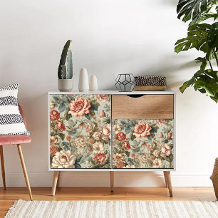 Victorian vintage Floral decoupage Tissue Paper