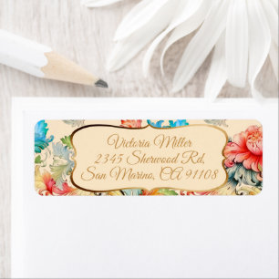 Victorian Vintage Floral Pattern