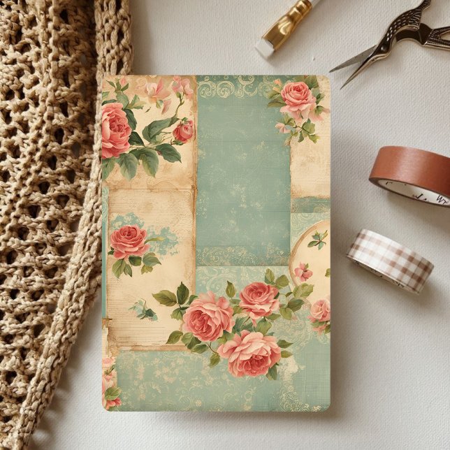 Victorian vintage Floral scrapbook papers (Creator Uploaded)