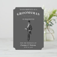 Victorian Vintage Groomsman