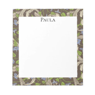 Victorian Vintage Ivy Vines w/ Flourishes Notepad