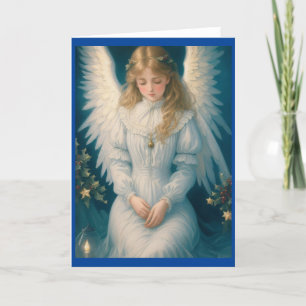 Victorian Vintage Retro Christmas Holiday Card