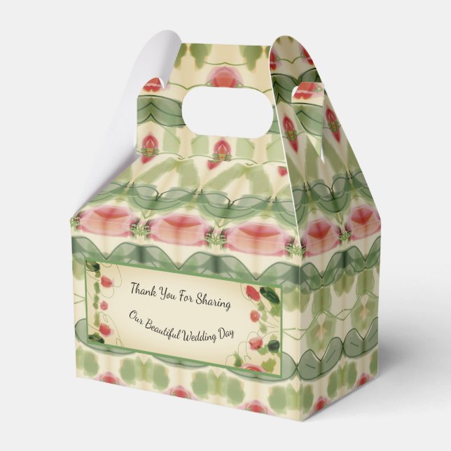 Victorian Wedding Favour Box (Front Side)