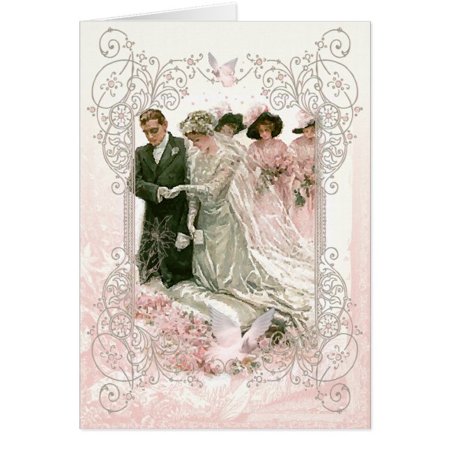 Victorian Wedding - Notecard (Front)