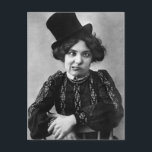 Victorian Weird a Woman Making Funny Face Postcard<br><div class="desc">A woman makes a funny face.</div>