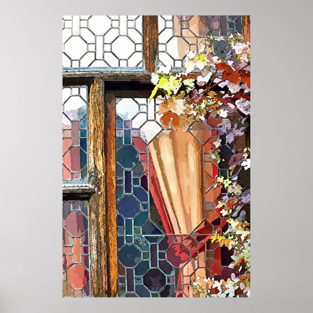 VICTORIAN WINDOW POSTER (Front)