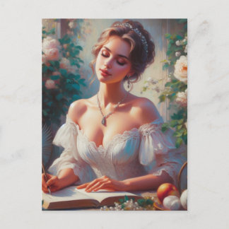 Victorian Woman 6 Postcard