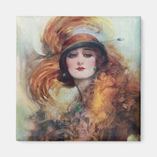 Victorian Woman Magnet