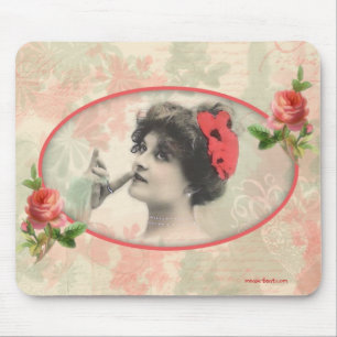 Victorian Woman Mousepad