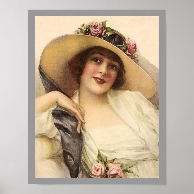 Victorian Woman Poster (Front)