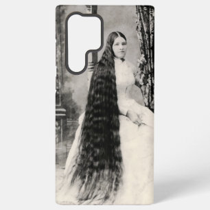 Victorian Woman with Long Hair Samsung Galaxy Case