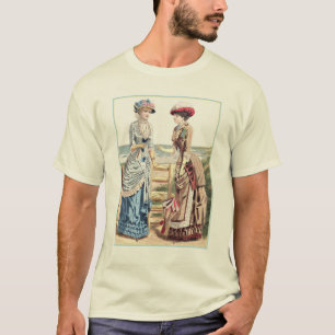 Victorian Women on the Beach - T-Shirt