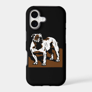 Victorian Wood Cut English Bulldog