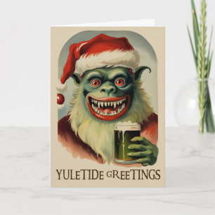 Victorian Xmas Imp Card