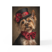 Victorian Yorkie Christmas