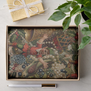 Victorian Yuletide Abundance Wrapping Paper
