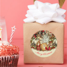 Victorian Yuletide Treasures Collage