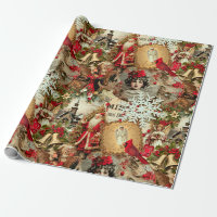 Victorian Yuletide Treasures Collage